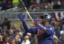 Minnesota extiende contrato de Miguel Sanó
