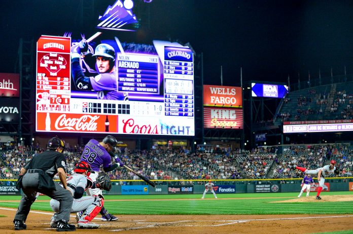 Cincinnati Reds v Colorado Rockies