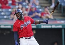 Franmil Reyes fuera hasta Julio