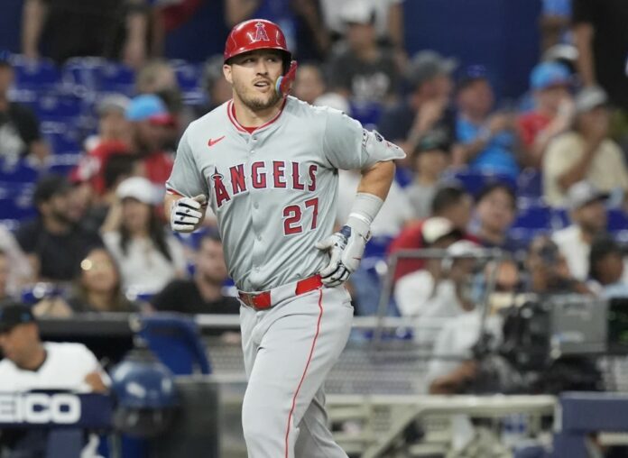 MIKE TROUT ANGELINOS 2024
