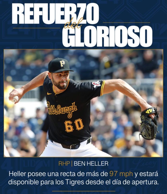 BEN HELLER REFUERZO TIGRES