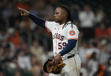 Framber Valdez lidera blanqueada de Astros