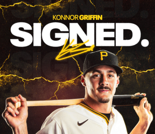 Piratas y Konnor Griffin llegan a un acuerdo de extensión