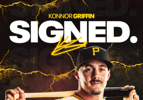 Piratas y Konnor Griffin llegan a un acuerdo de extensión