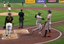 Rafael Devers emula marca histórica de Barry Bonds con Giants